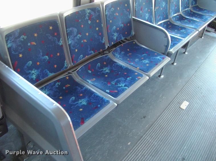 image for item DP9287 2003 Blue Bird shuttle bus