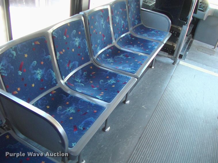 image for item DP9287 2003 Blue Bird shuttle bus