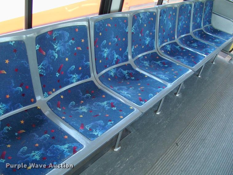 image for item DP9287 2003 Blue Bird shuttle bus