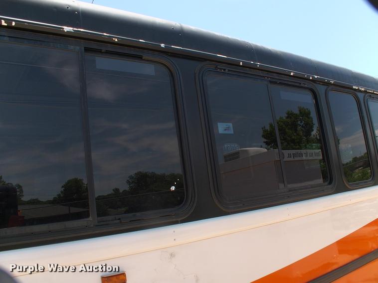 image for item DP9287 2003 Blue Bird shuttle bus