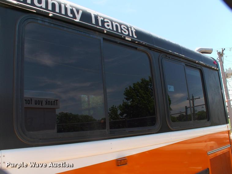 image for item DP9287 2003 Blue Bird shuttle bus