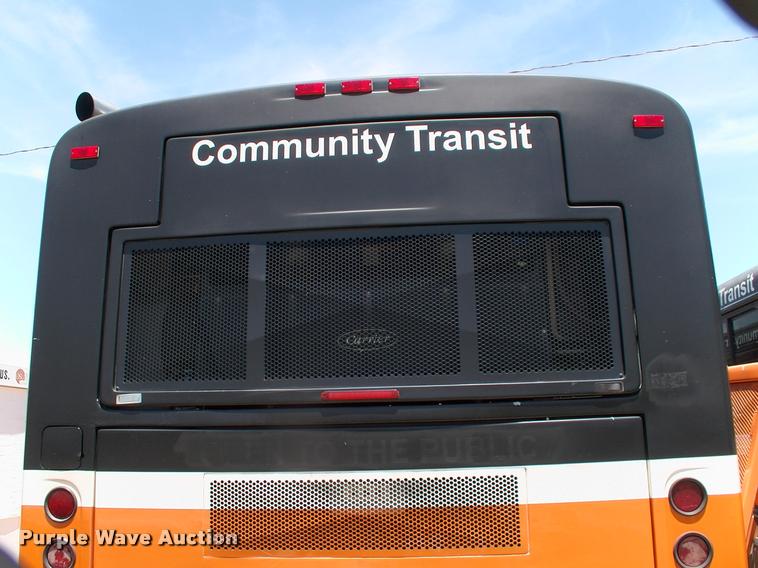 image for item DP9287 2003 Blue Bird shuttle bus