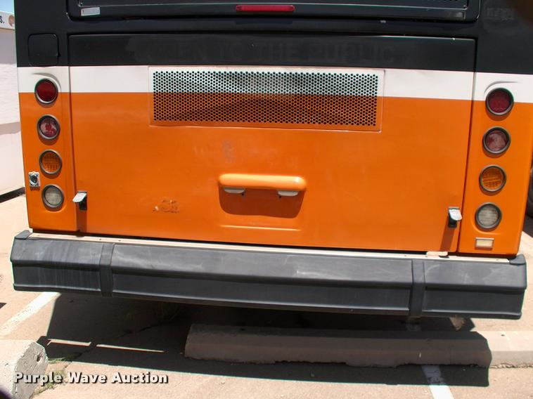 image for item DP9287 2003 Blue Bird shuttle bus