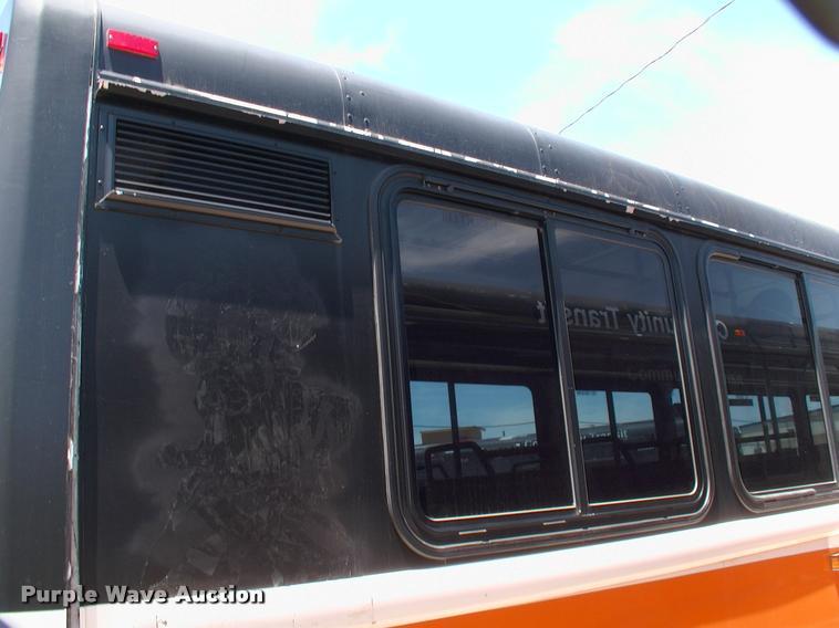 image for item DP9287 2003 Blue Bird shuttle bus