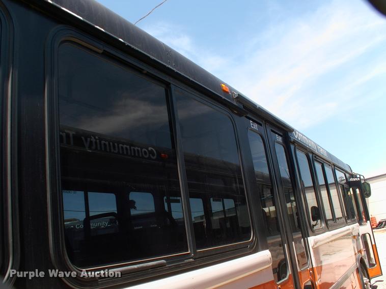 image for item DP9287 2003 Blue Bird shuttle bus