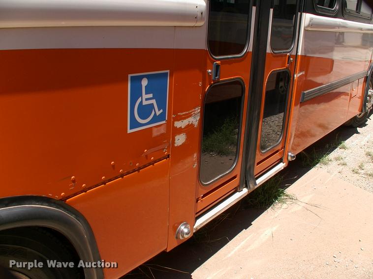 image for item DP9287 2003 Blue Bird shuttle bus