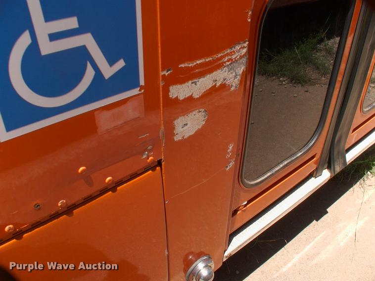 image for item DP9287 2003 Blue Bird shuttle bus