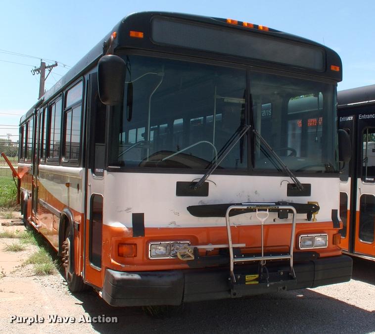 image for item DP9288 2003 Blue Bird shuttle bus