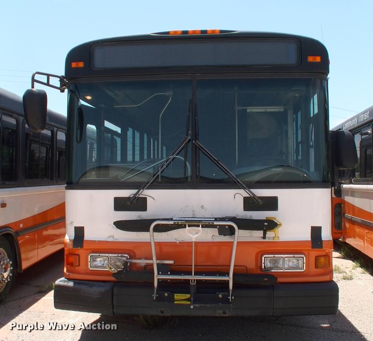 image for item DP9288 2003 Blue Bird shuttle bus