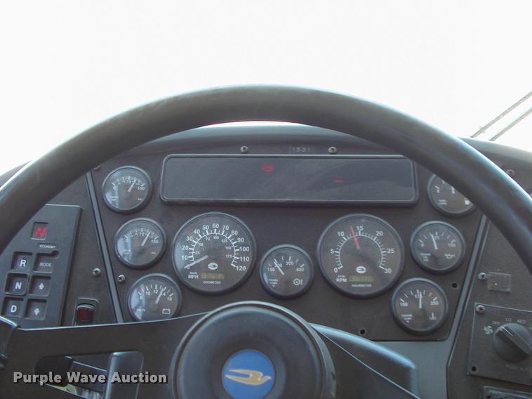 image for item DP9288 2003 Blue Bird shuttle bus