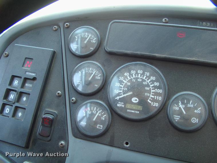 image for item DP9288 2003 Blue Bird shuttle bus