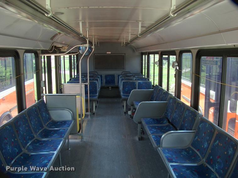 image for item DP9288 2003 Blue Bird shuttle bus