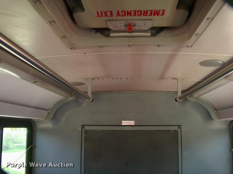 image for item DP9288 2003 Blue Bird shuttle bus