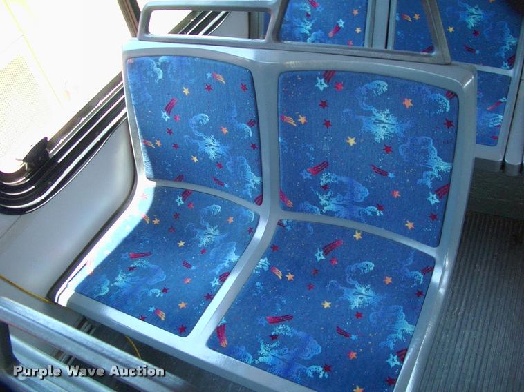 image for item DP9288 2003 Blue Bird shuttle bus