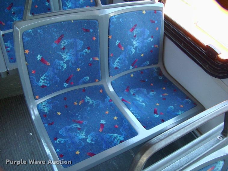 image for item DP9288 2003 Blue Bird shuttle bus