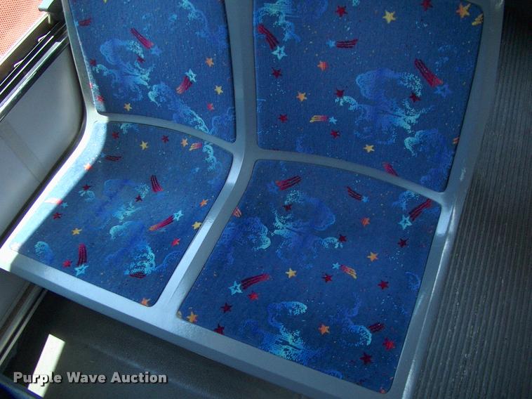 image for item DP9288 2003 Blue Bird shuttle bus