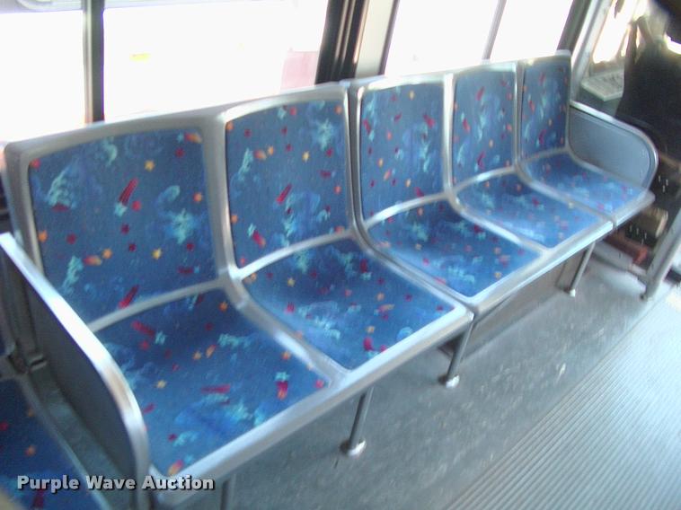 image for item DP9288 2003 Blue Bird shuttle bus