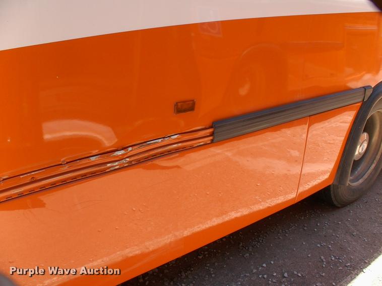 image for item DP9288 2003 Blue Bird shuttle bus