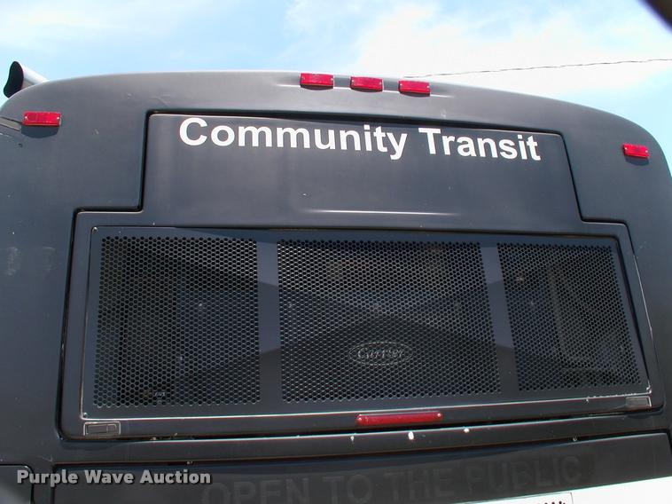 image for item DP9288 2003 Blue Bird shuttle bus