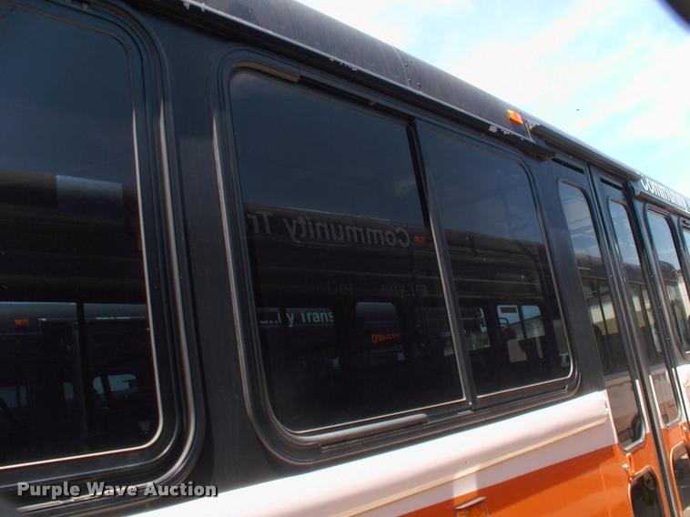 image for item DP9288 2003 Blue Bird shuttle bus