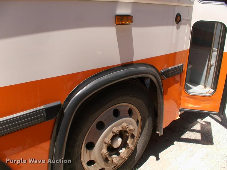 image for item DP9288 2003 Blue Bird shuttle bus