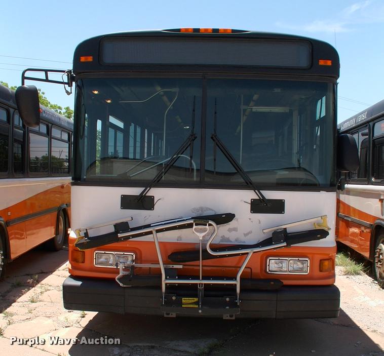 image for item DP9289 2003 Blue Bird shuttle bus