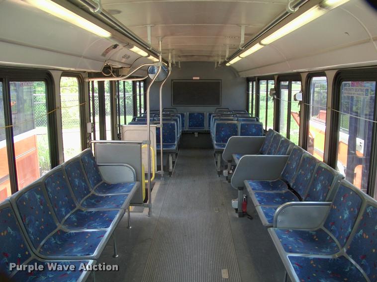 image for item DP9289 2003 Blue Bird shuttle bus