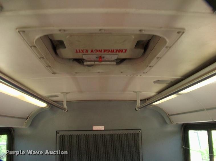 image for item DP9289 2003 Blue Bird shuttle bus