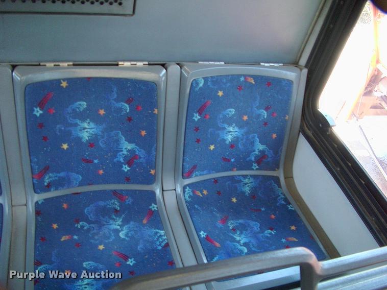 image for item DP9289 2003 Blue Bird shuttle bus