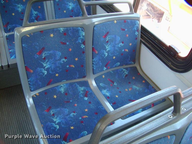 image for item DP9289 2003 Blue Bird shuttle bus