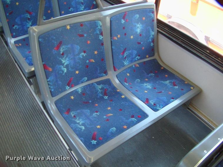 image for item DP9289 2003 Blue Bird shuttle bus