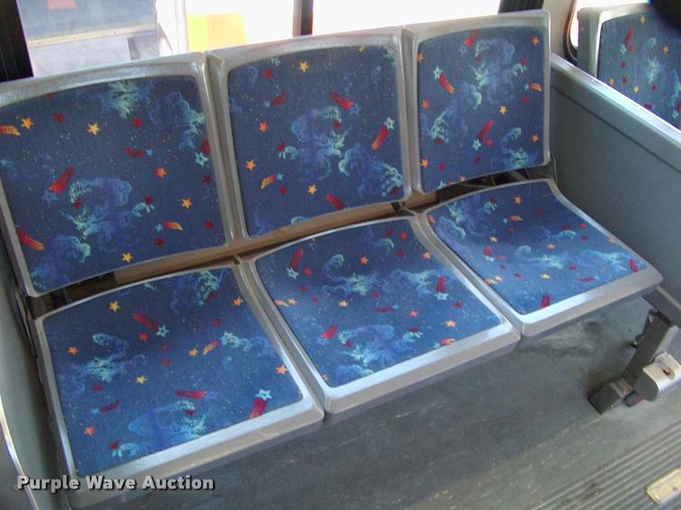 image for item DP9289 2003 Blue Bird shuttle bus