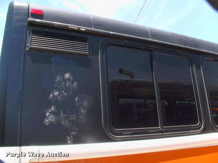 image for item DP9289 2003 Blue Bird shuttle bus