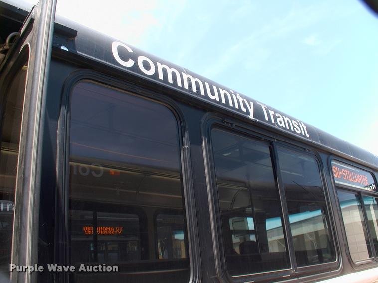 image for item DP9289 2003 Blue Bird shuttle bus