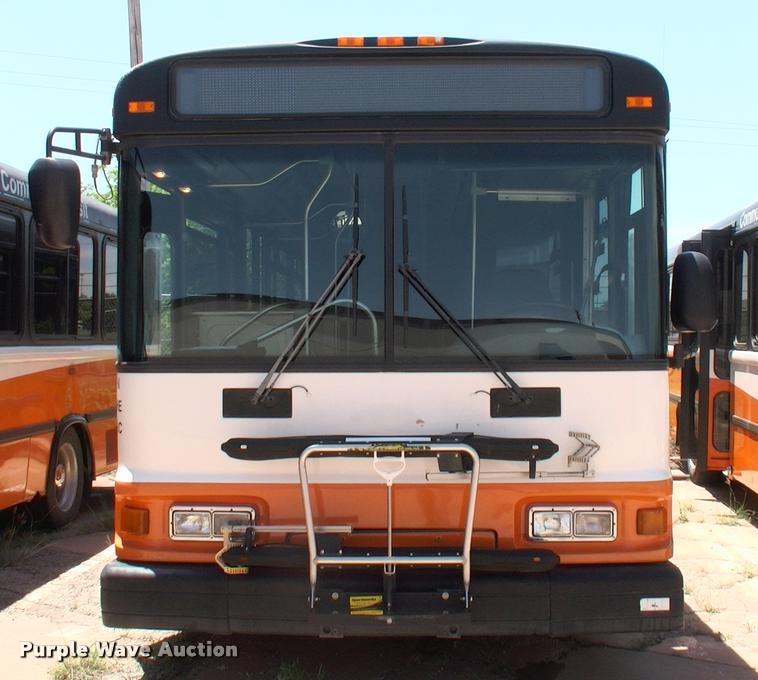 image for item DP9290 2003 Blue Bird shuttle bus