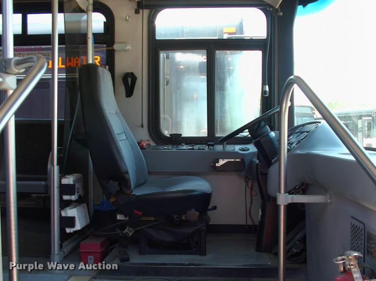 image for item DP9290 2003 Blue Bird shuttle bus