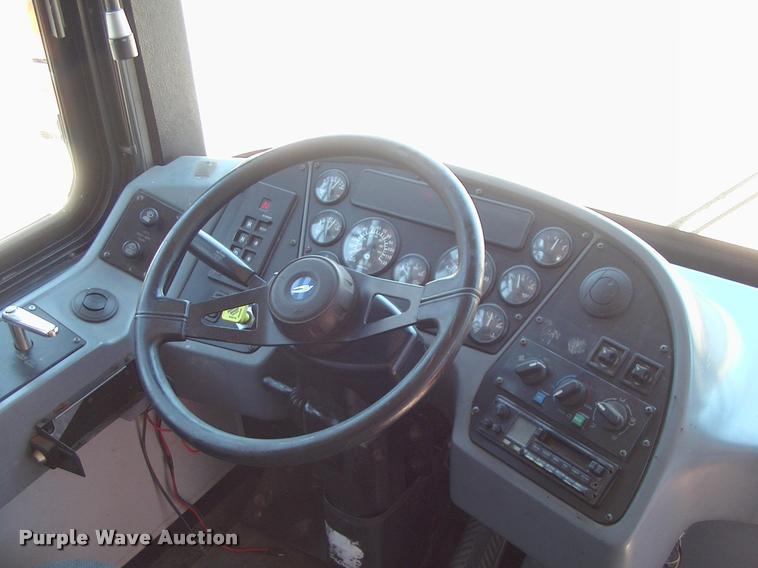 image for item DP9290 2003 Blue Bird shuttle bus