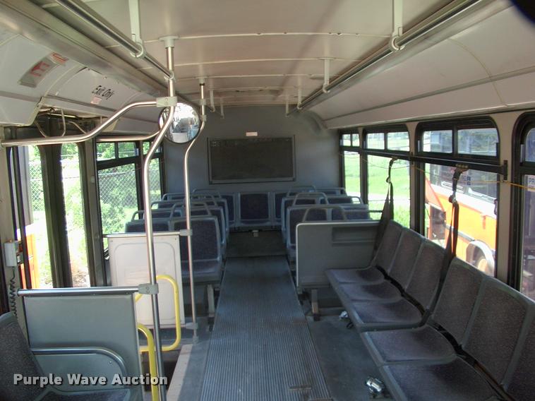 image for item DP9290 2003 Blue Bird shuttle bus