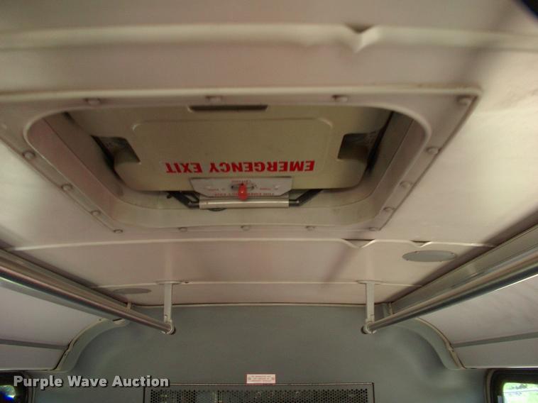 image for item DP9290 2003 Blue Bird shuttle bus