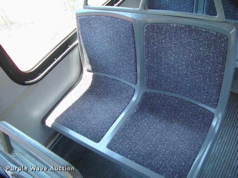 image for item DP9290 2003 Blue Bird shuttle bus