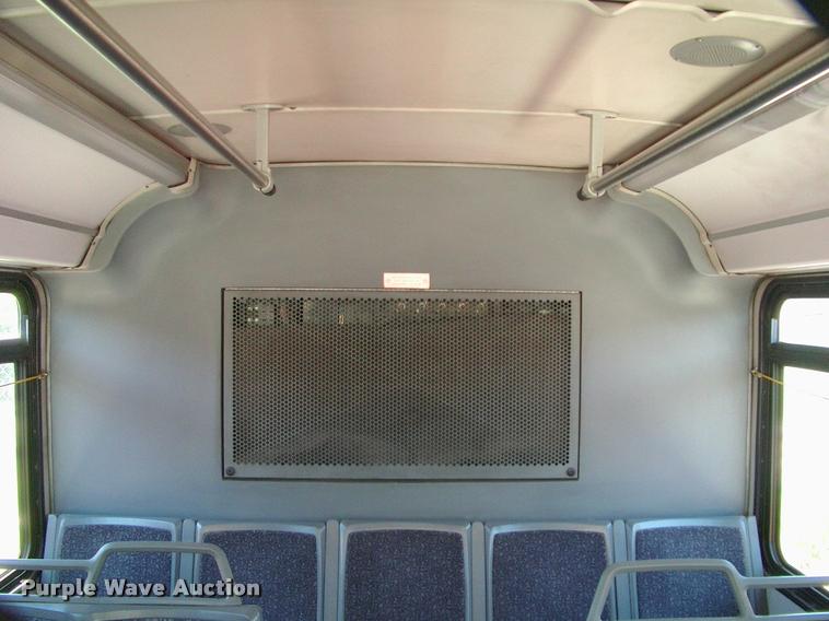 image for item DP9290 2003 Blue Bird shuttle bus