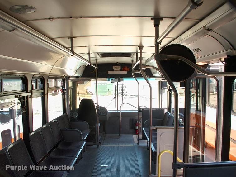 image for item DP9290 2003 Blue Bird shuttle bus