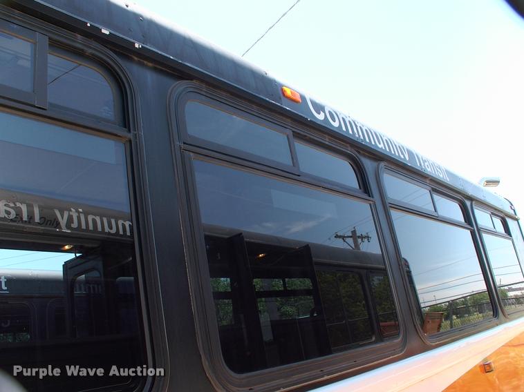 image for item DP9290 2003 Blue Bird shuttle bus