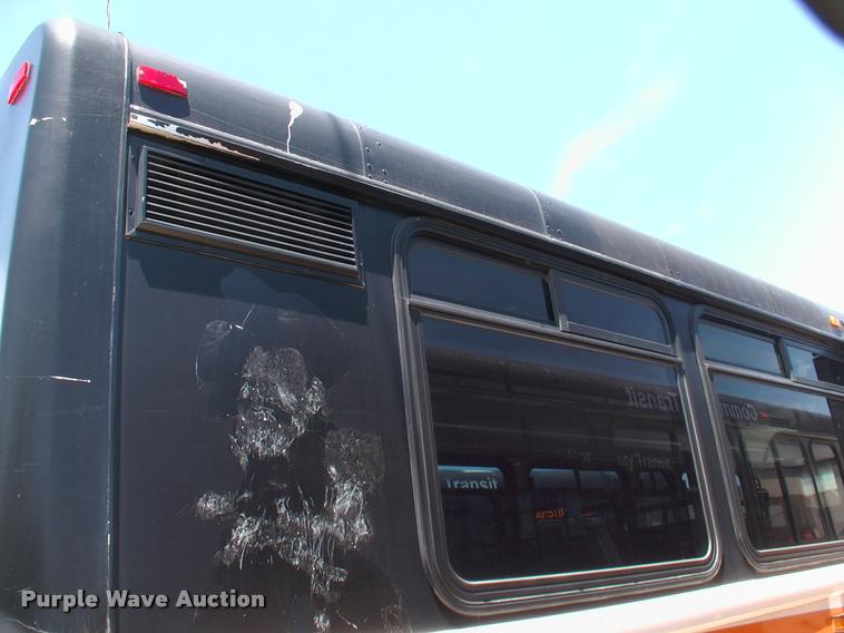 image for item DP9290 2003 Blue Bird shuttle bus