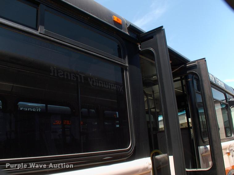 image for item DP9290 2003 Blue Bird shuttle bus