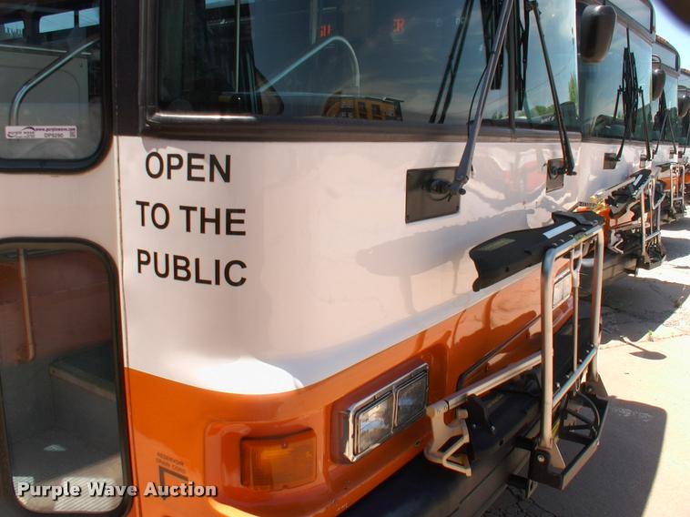 image for item DP9290 2003 Blue Bird shuttle bus