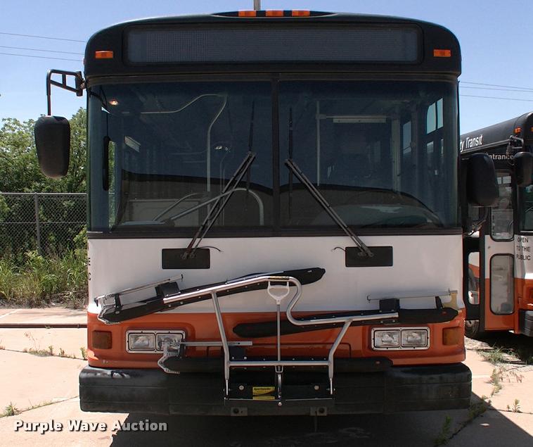 image for item DP9291 2003 Blue Bird shuttle bus