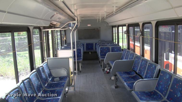 image for item DP9291 2003 Blue Bird shuttle bus