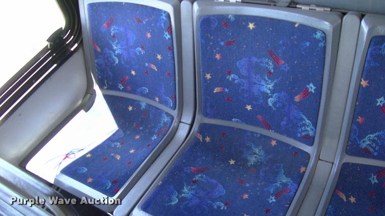 image for item DP9291 2003 Blue Bird shuttle bus