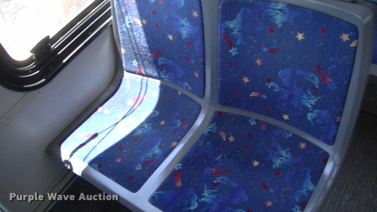 image for item DP9291 2003 Blue Bird shuttle bus